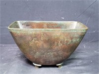 Vintage Just Andersen bronze planter