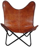Leather Butterfly Chair Cover  70x84x103 cm
