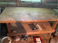 WORK BENCH APPROX 6 FT