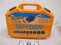 Spyder Carbide Tipped Hole Saw Kit in Case -