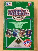 1990 UPPER DECK BASEBALL WAX BOX