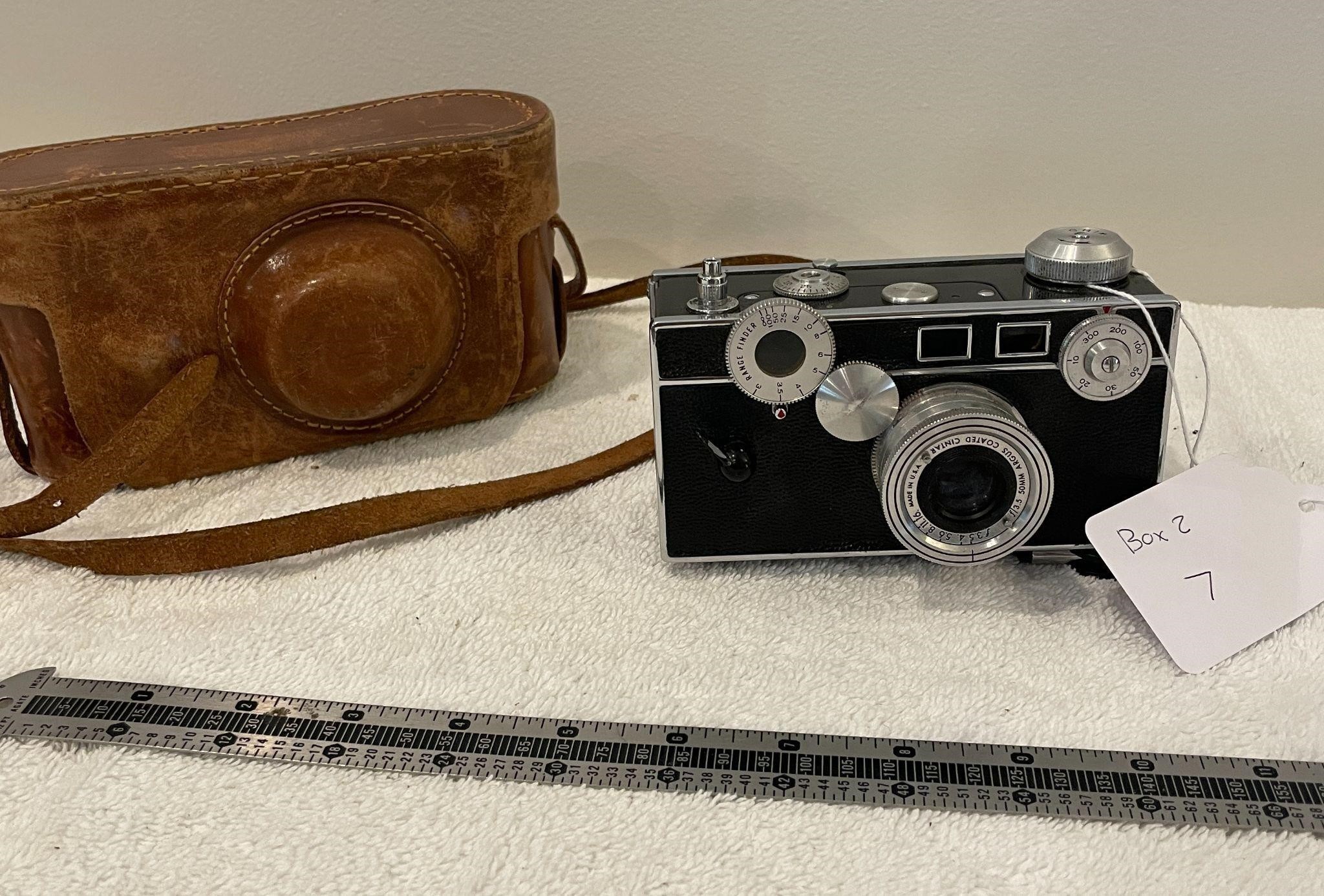 Argus C3 Film Camera w/case