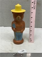 Smokey the Bear Vintage Soaky Bottle