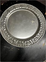 Authentic Pewter Plate Made in Mexico