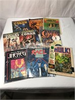 Various Vintage Comic Magazines