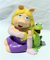 Miss Piggy & Kermit the Frog Cookie Jar