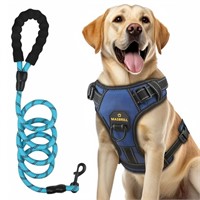P3818  MASBRILL Reflective Dog Harness Set,