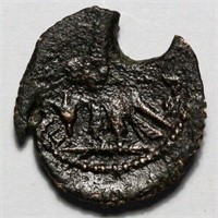 Ancient Greek coin AE, uncertain Ptolemy circa 300