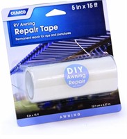 New Camco 5" x 15' Awning Repair Tape - Repairs