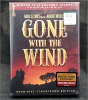 New Sealed Gone With The Wind 4 Disc Collector