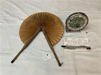 Shanghai Alarm Clock/Vintage Tools/Hand Fan WG