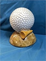 Fun Ceramic Golf Ball Decor, Great for Golf Friend