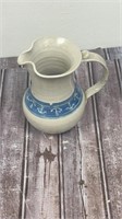 7 inch pottery pitcher