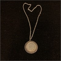 Eisenhower Dollar Coin Necklace