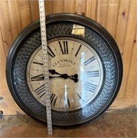 Large Glenmont Round Battery Operated Clock