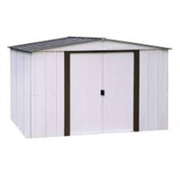 Arrow Newport Galvanized Metal Shed