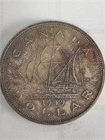 1949 Canada Silver Dollar (#2)