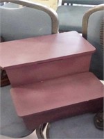 Purple step storage