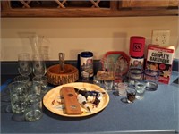 Barware, Nutcracker Set, Cubs Mugs, Shot Glasses
