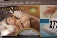 Ergonomics Memory Foam Pillow, New/Boxed (U236)