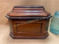 Bombay Co solid wood jewelry box