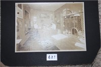 Cardboard Picture in Black Frame - Old Bar in Poto