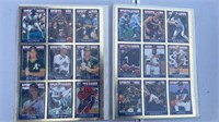 To uncut sports cards sheets with Barry sanders Ma