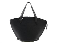 Louis Vuitton Black Epi Saint Jacques Tote Bag
