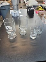 Airline drinking glasses