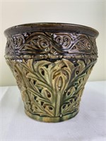 Vintage pottery jardiniere 8"