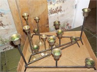 Vintage metal candleholder UPSTAIRS BEDROOM 2