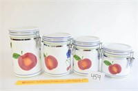 Set of Ceramic Canisters, Bottom marked Certified