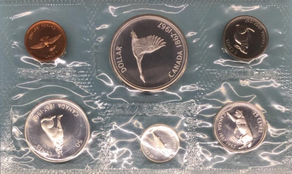 1967 Canada Centennial coin set