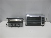 Toaster Oven & Sandwich Maker Both Powers On
