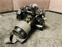 Canon A-1 Camera with SummaTech 55mm Lens