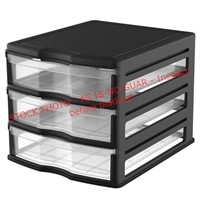 Life Story 3 Drawer Organizer  Storage Drawers