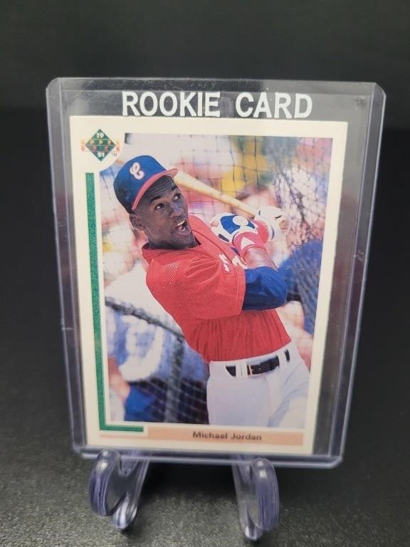 1991 Upper Deck , Michael Jordan Baseball Rookie