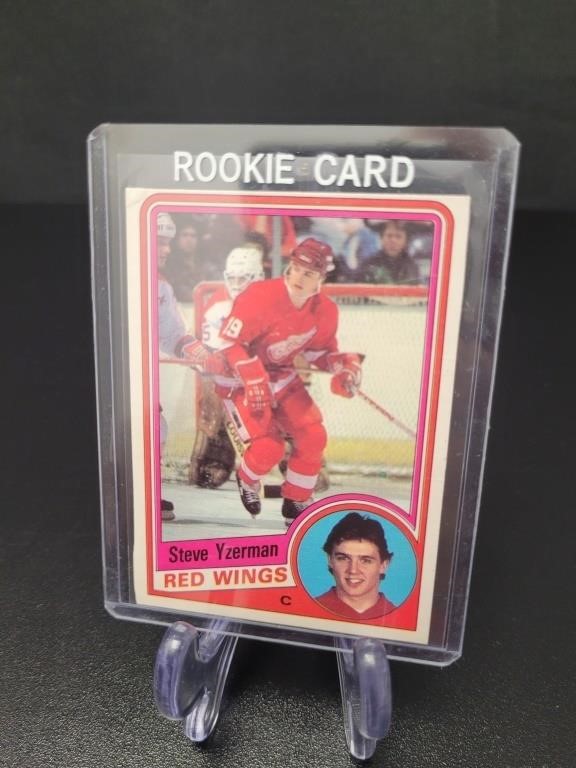 1984-85 O Pee Chee, Steve Yzerman Rookie