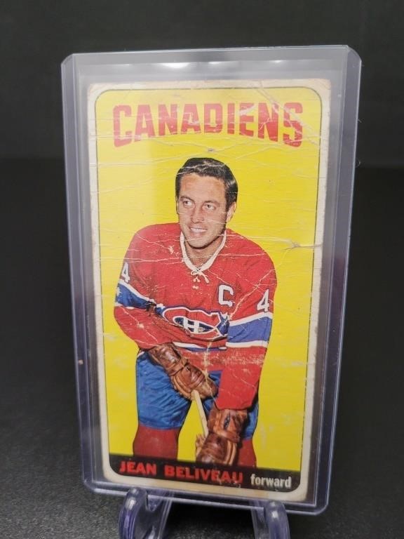 1964-65 Topps, Jean Beliveau ( Tall Boy) card