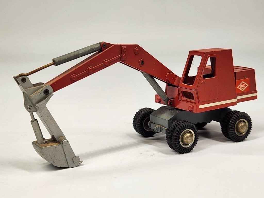 VINTAGE DIECAST O&K EXCAVATOR