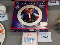 Barack Obama Collector Plate