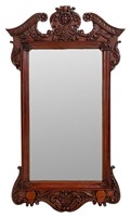 George II Style Mahogany Mirror