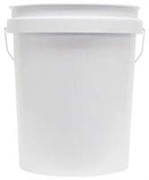 Empty 5 gallon pail with handle qty 3