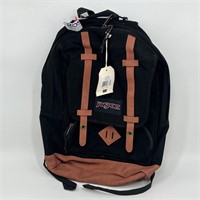 New Jansport Canvas & Leather Backpack