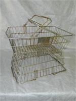 Vintage Shopping Baskets