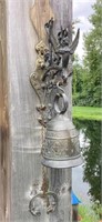 Ornate Iron Bell, 20" long