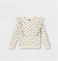 Toddler Girls' Ruffle Sweatshirt - Art Class™ 2T