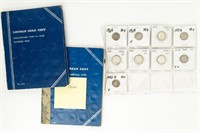 Coin 144 Wheat Cents1909-1941+9 Mercury Dimes