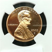 2009 S PENNY 1C PF69RD ULTRA CAM NGC FORMATIVE YRS