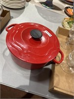 Vintage Chantal enamel pot with lid
